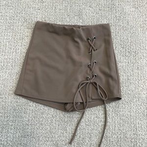 Light Brown Skort